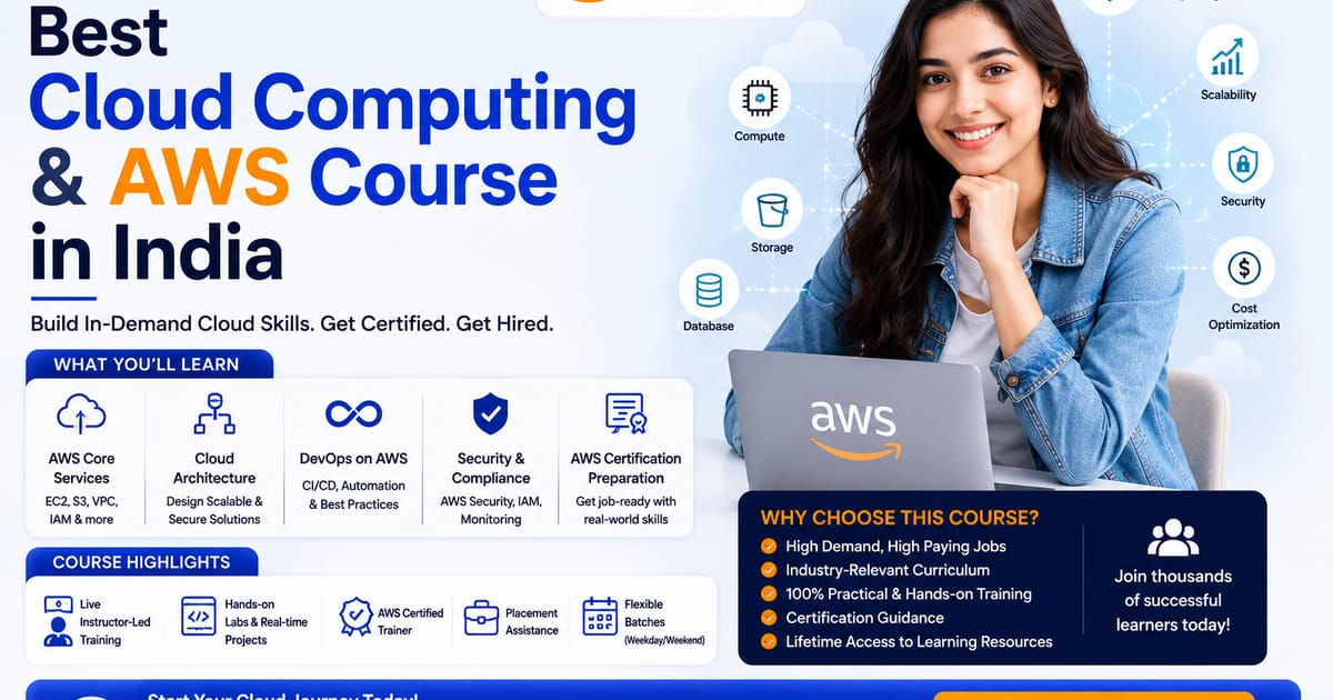 Best Cloud Computing & AWS Course in India 2026: Fees, Certifications & What Actually Gets You Hired