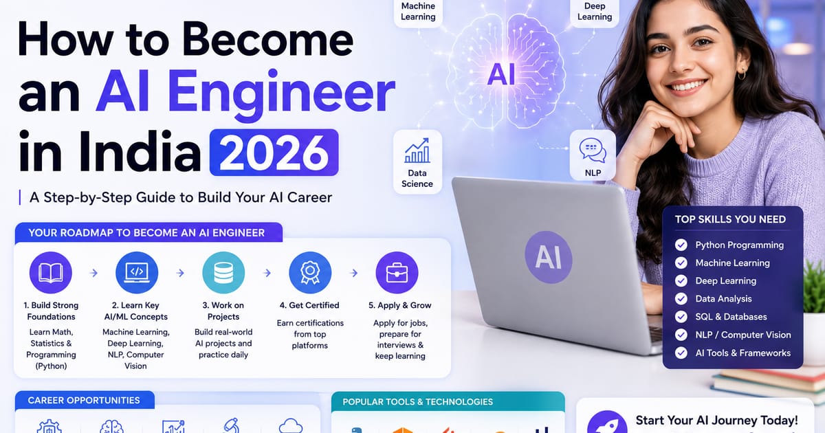 How to Become an AI Engineer in India 2026: An Honest Guide (No Hype)