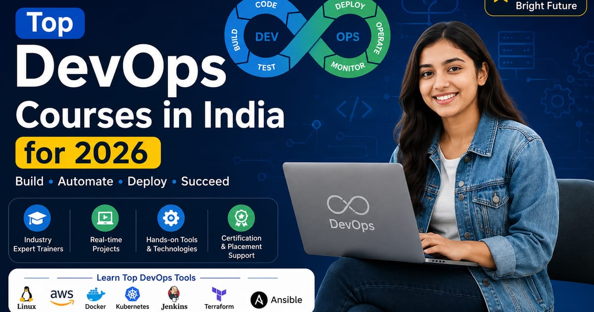 Top DevOps Courses in India for 2026 (With Real Fees & Course Details)