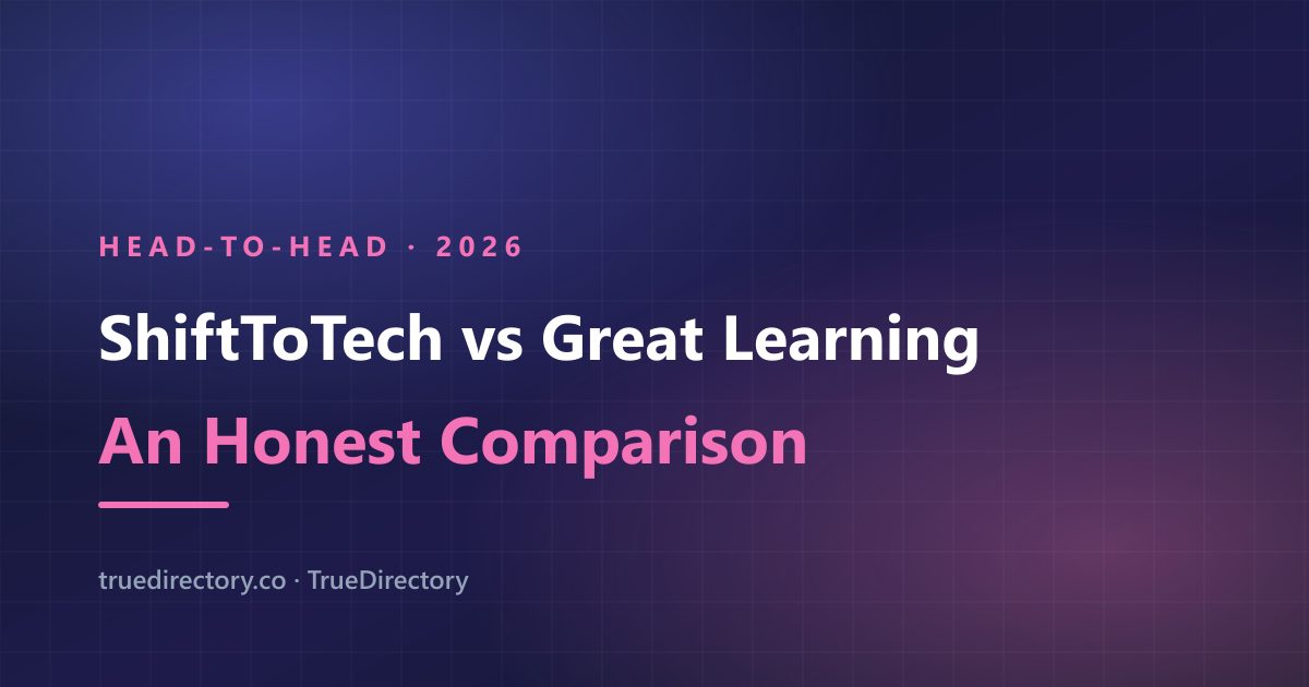 ShiftToTech vs Great Learning (2026): University Credential or Live Small-Batch Teaching?