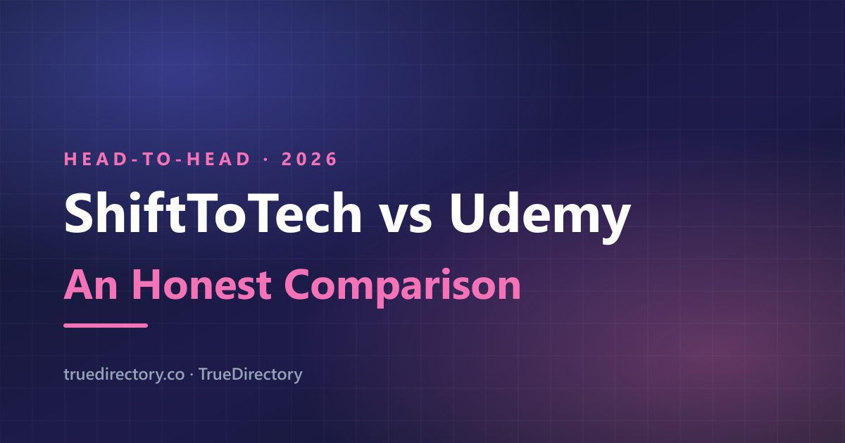 ShiftToTech vs Udemy (2026): Mentor-Led Program or Self-Paced Marketplace?